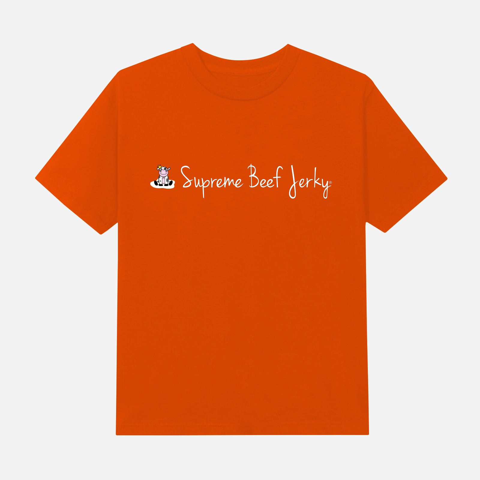 HALAL CLASSIC T-SHIRT - ORANGE – SUPREME BEEF JERKY