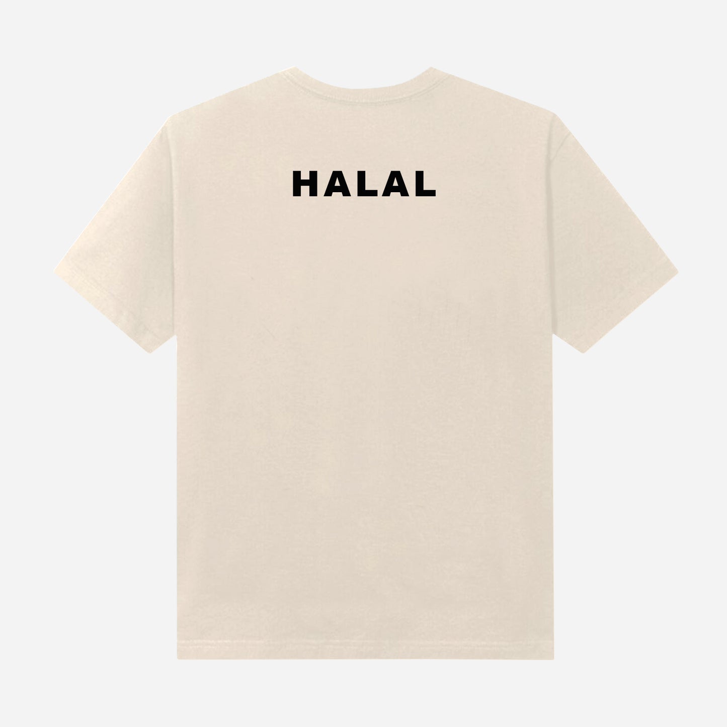 HALAL CLASSIC T-SHIRT - CREAM